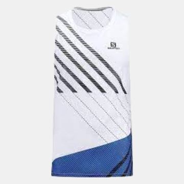 Picture of SALOMON - SENSE AERO TANK M WH/BLK